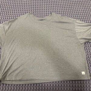 Vuori Gray Short Sleeve Tee Soft Comfort